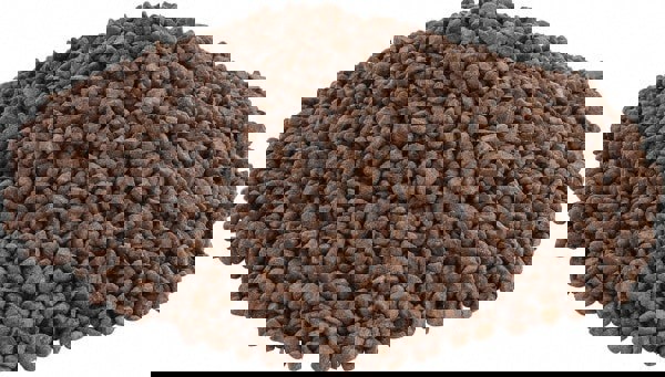 Irregular Tumbling Media: Nut Shell Carrier, Quartz Abrasive